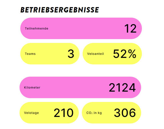 Bike to Work 2024 Betriebsergbnisse bb trading