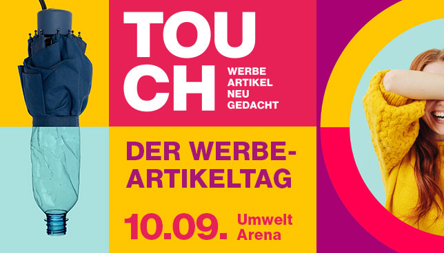 Anmeldung TOUCH Werbeartikeltag