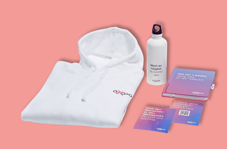 Onboarding Geschenk Axpo