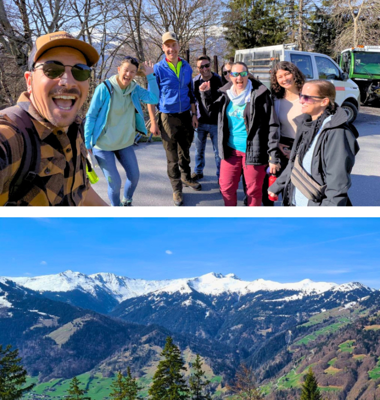 bb Team am Tree Plant Day im Prättigau