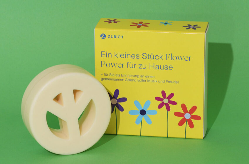 Giveaway Savon Peace pour Zurich Assurances