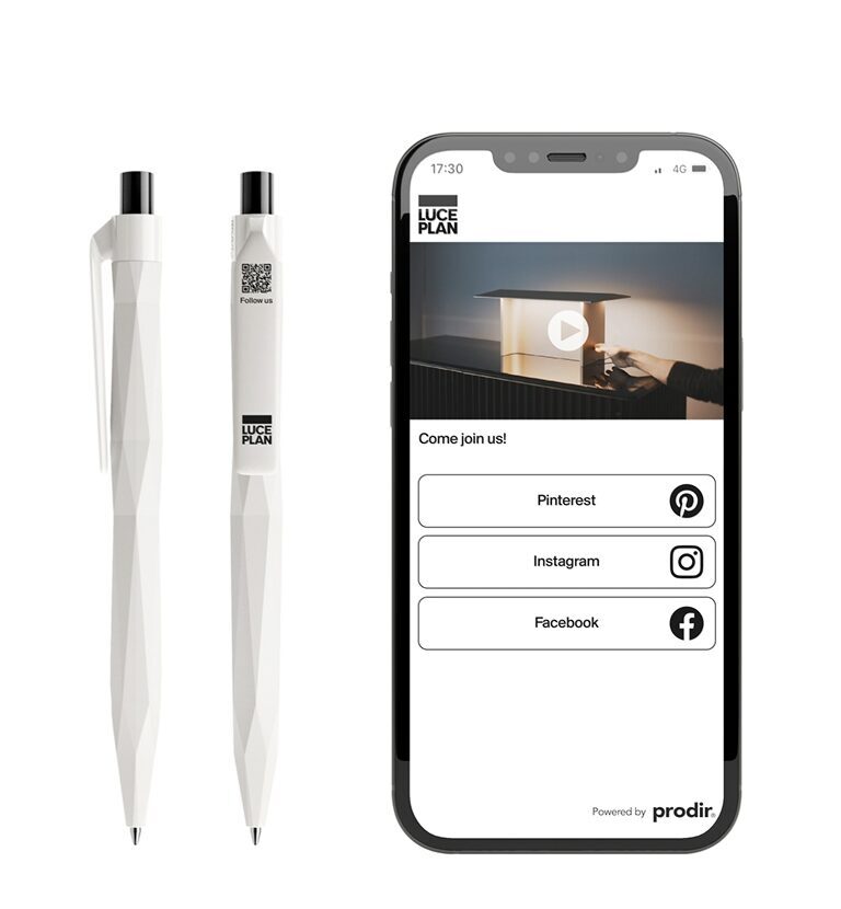Prodir Cloud Pens Code QR