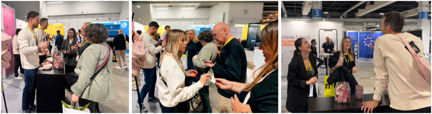 Collaborateurs de bb trading au salon RH 2026