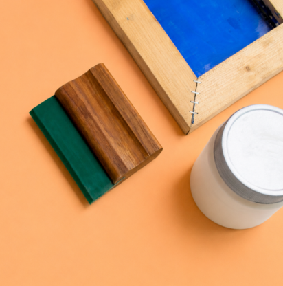 Siebdruck Verfahren Tools