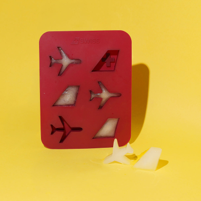 Silicone Ice Cube Trays for Swiss International Air Lines