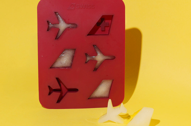 Silicone Ice Cube Trays for Swiss International Air Lines
