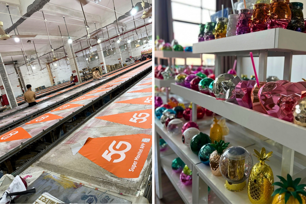 Visite de fournisseurs de bb trading en Chine