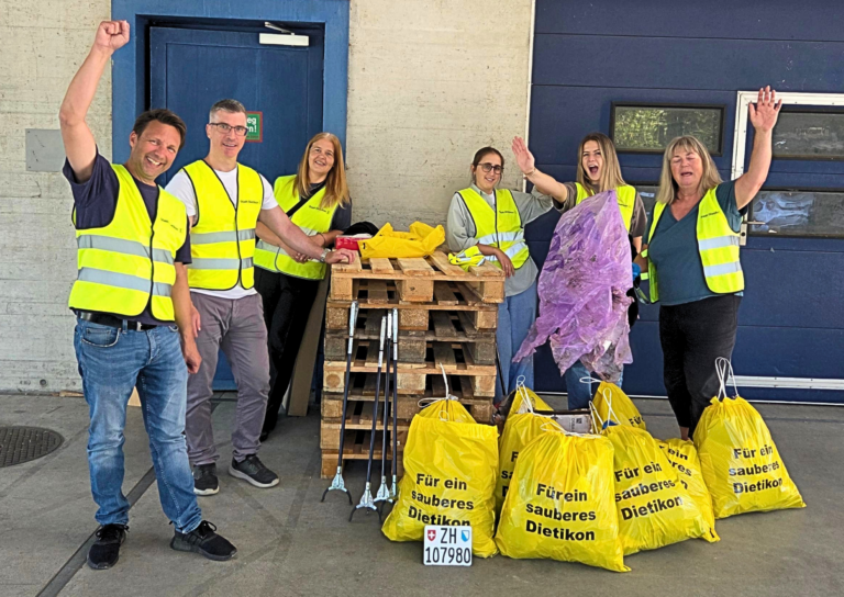 bb trading Team am Clean-Up-Day 2026