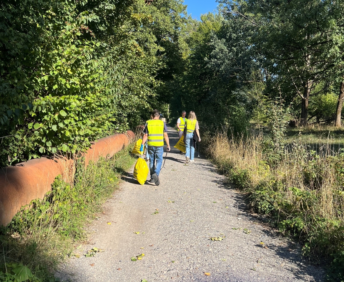 bb trading Team am Clean-Up-Day 2026