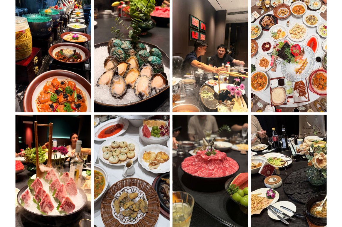 Dîner en Chine