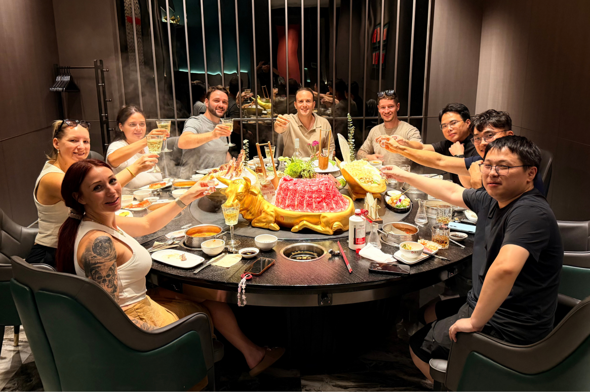 Dîner en Chine