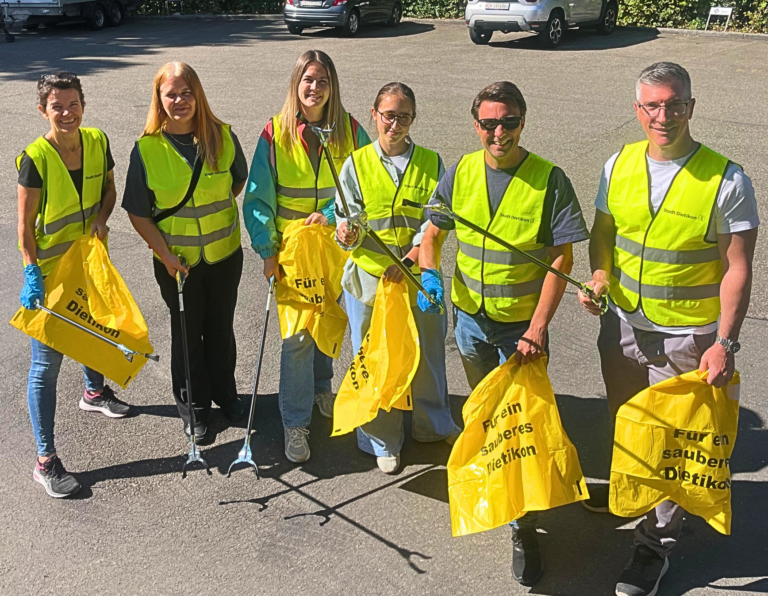 bb trading Team am Clean-Up-Day 2026