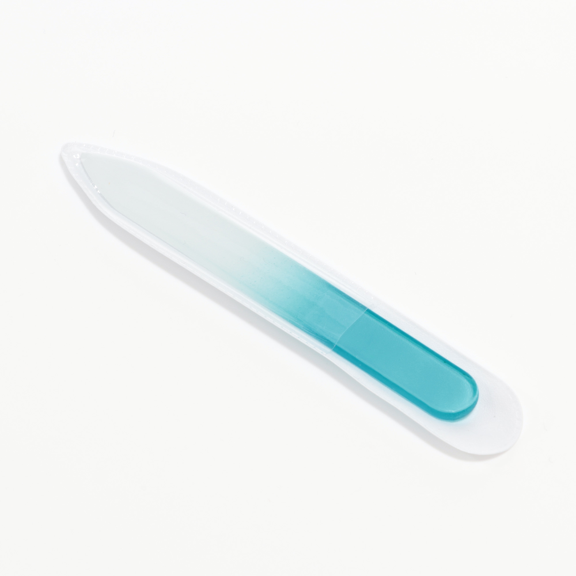 Glass nail file in plastic case Made in Germany