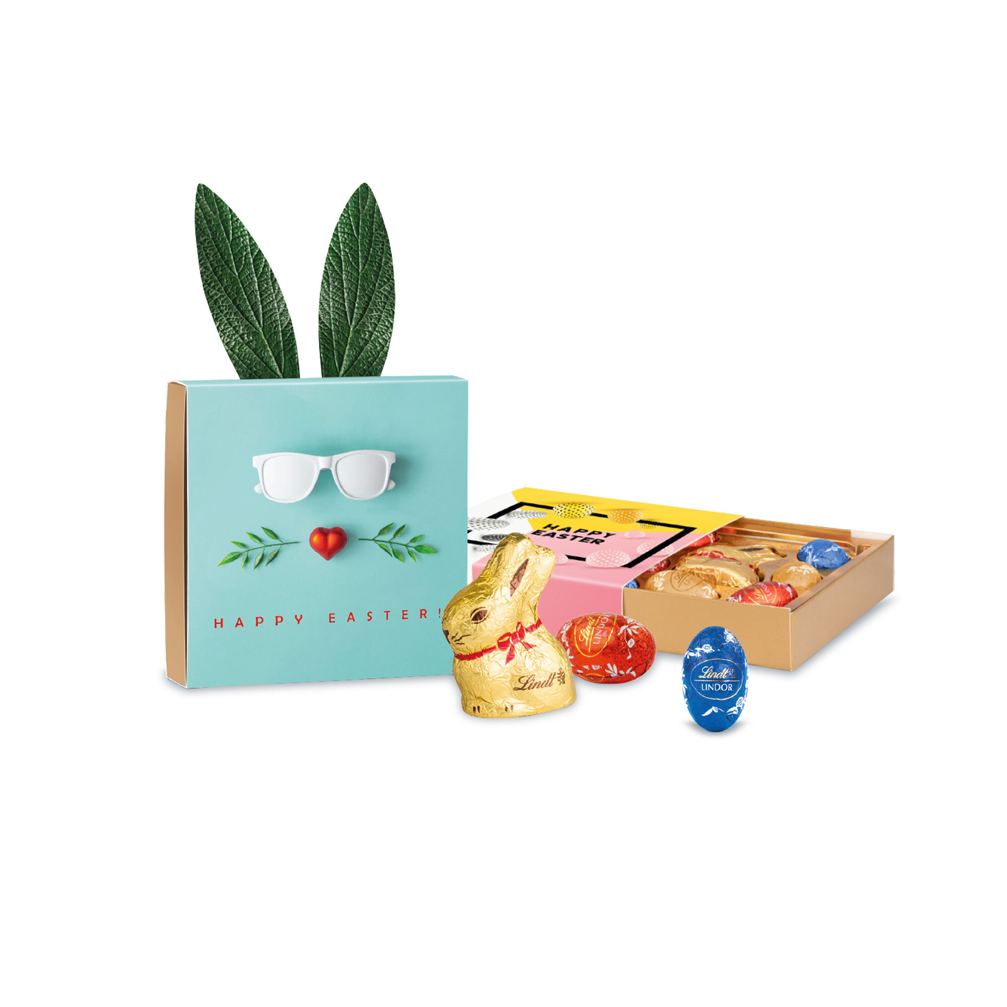 Lindt Oster Box Maxi mit Full-Color Digitaldruck