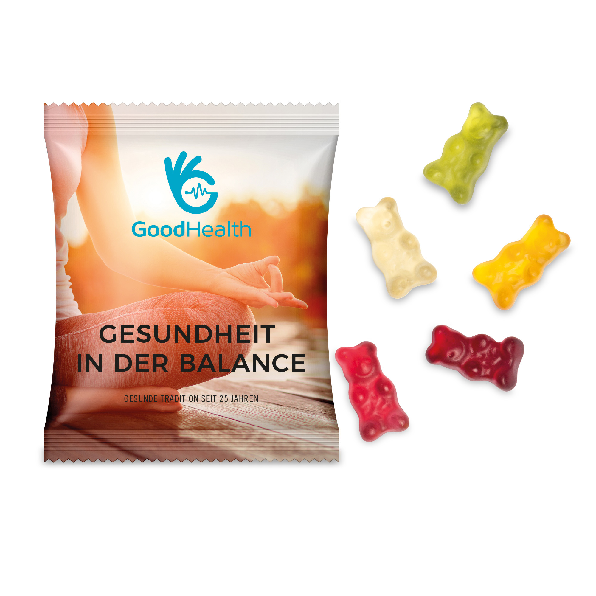 Fruchtgummi vegan 20 g Made in Germany Custom Design