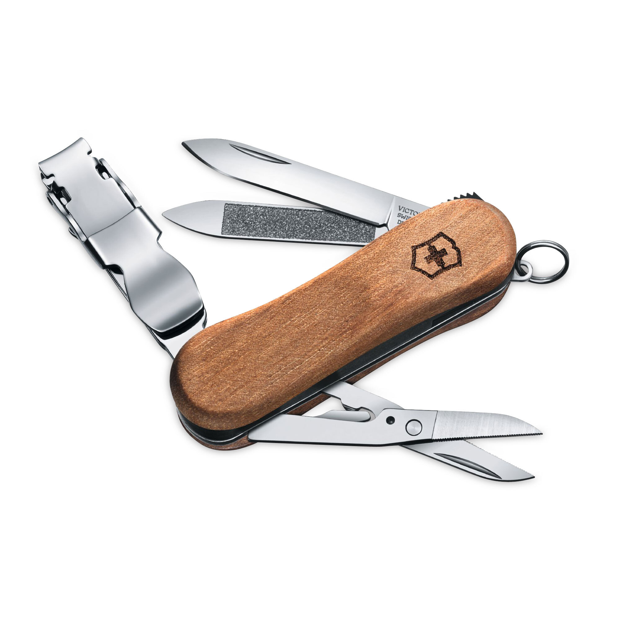 Victorinox pocket knife Nail Clip 580 Wood 8 functions