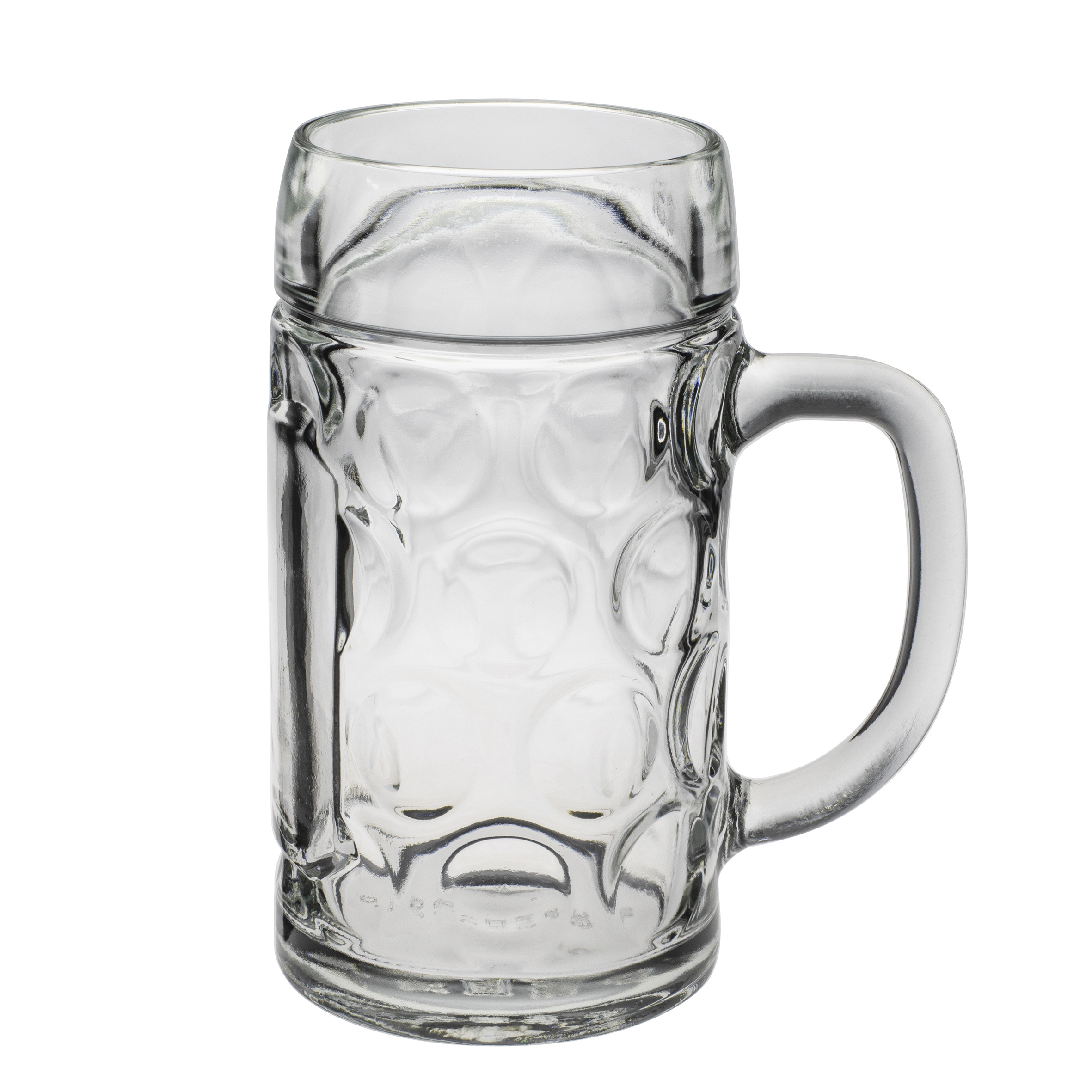 Glass beer mug 500 ml Made in EU