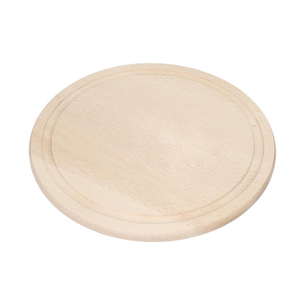 Wooden chopping board with groove Made in Germany