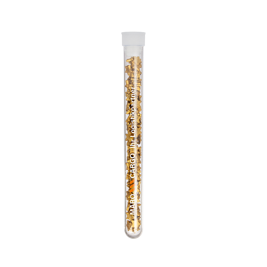 Reagenzglas mit Mini-Schokolinsen 15 g Made in Germany