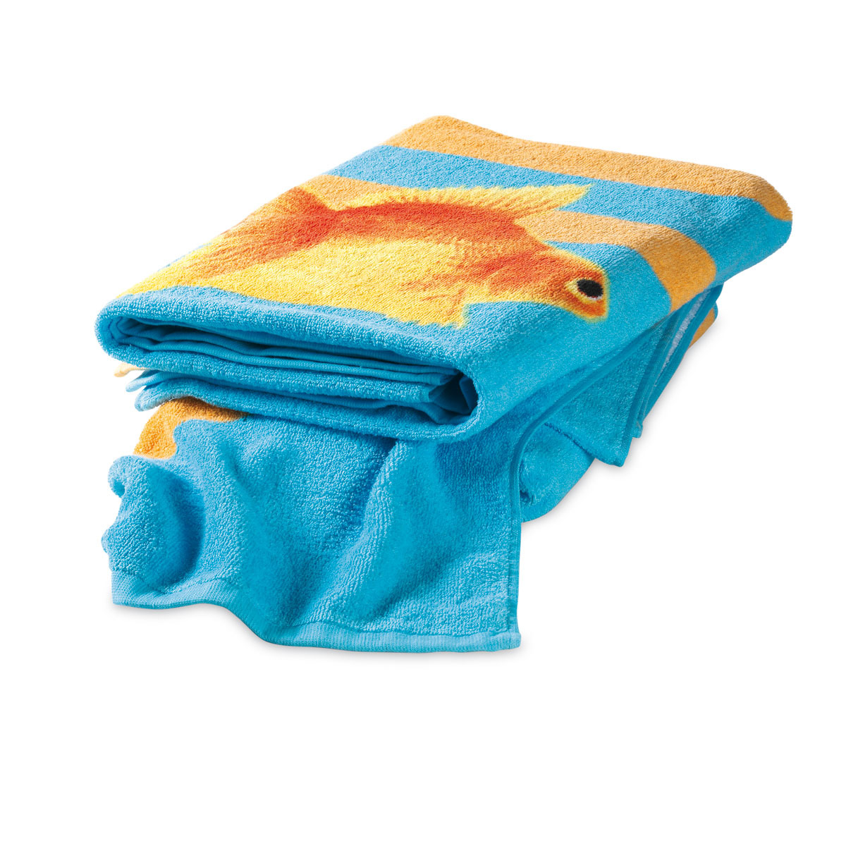 Velour bath towel cotton 400 g/m² 100 x 170 cm reactive print