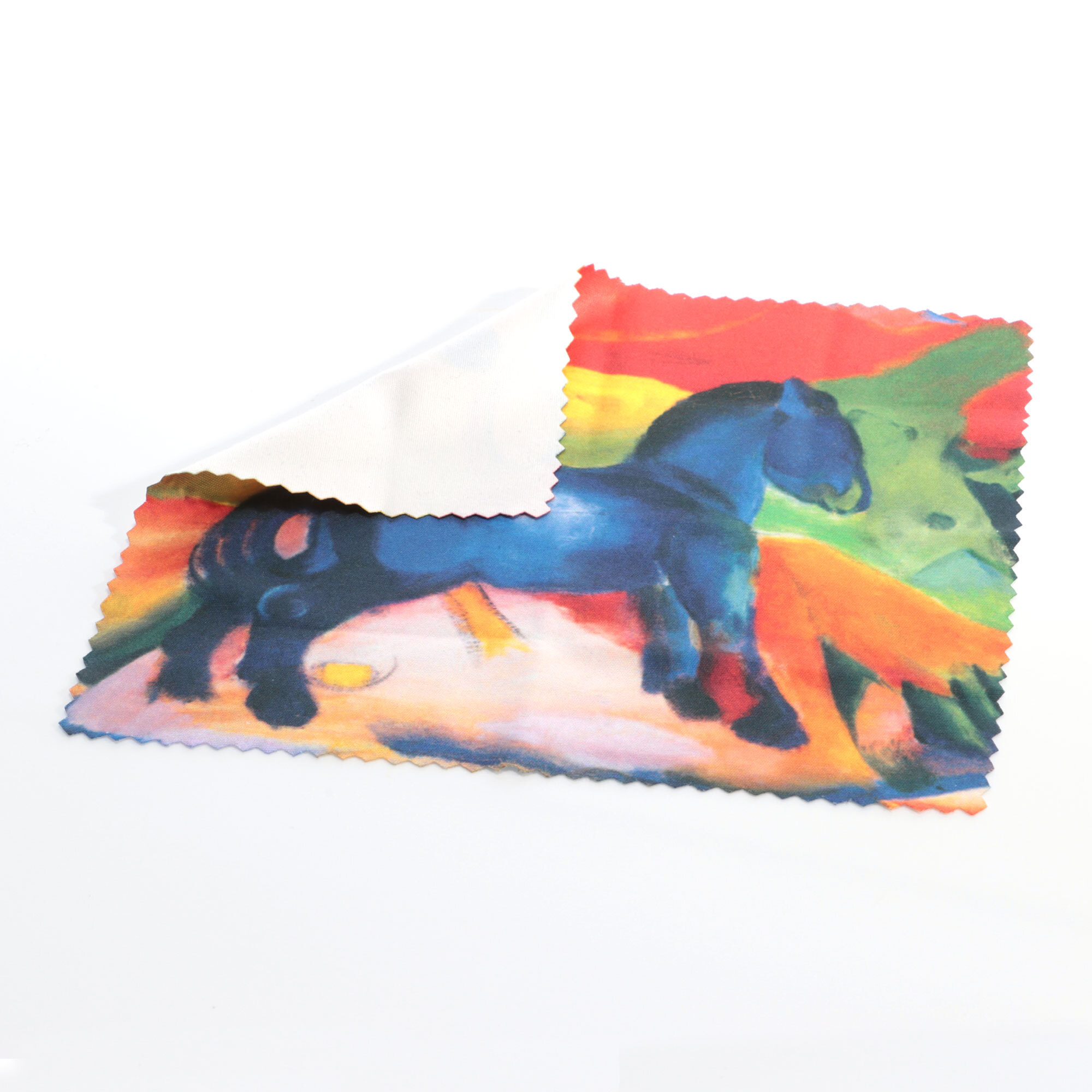 Chiffon de nettoyage en microfibres 18 x 15 cm en polyester recyclé