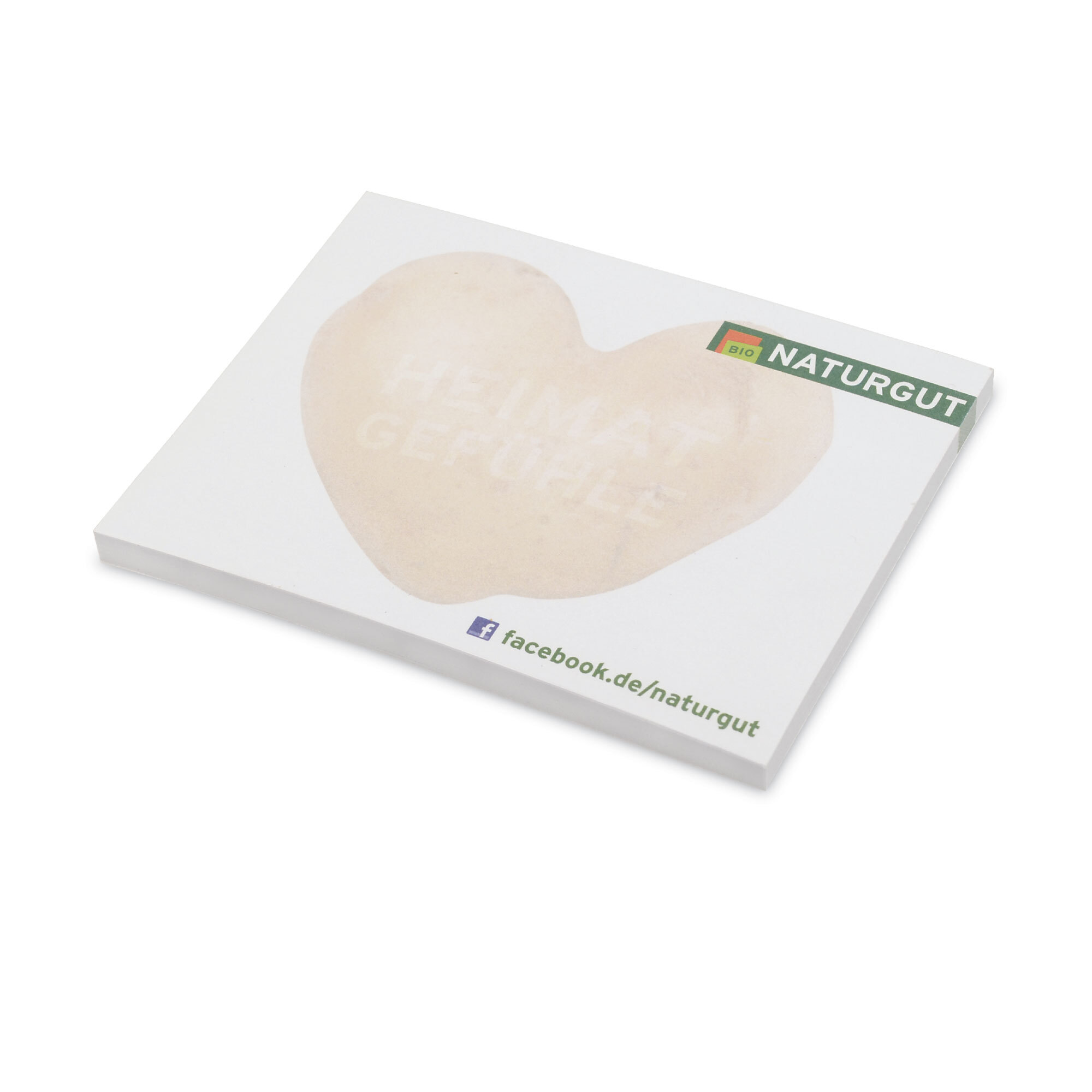 Notes repositionnables 50 feuilles de papier 80 g/m² 10 x 7,2 cm Made in EU
