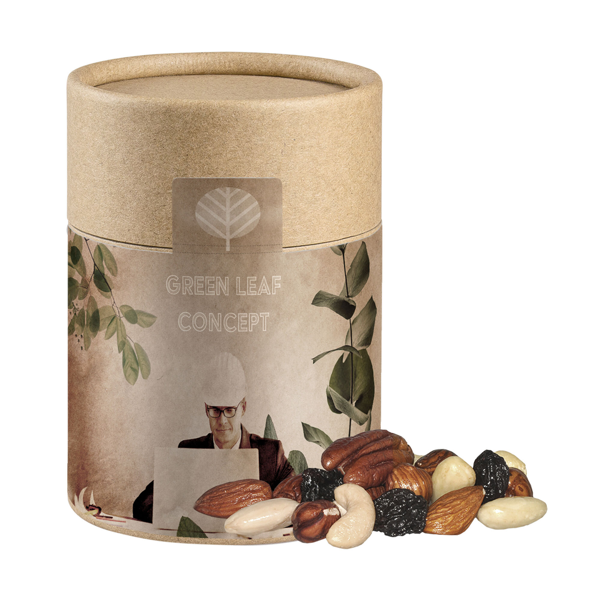 Aliments pour étudiants bio en boîte carton 80 g Ø 6 x 9,3 cm