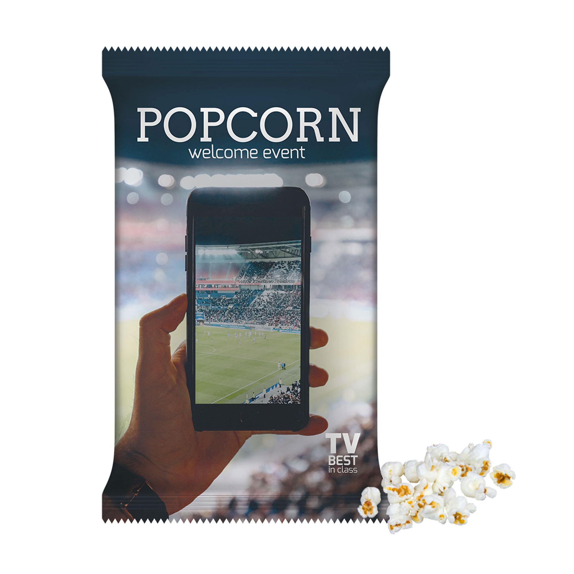 Popcorn sucré au caramel 35 g 15 x 25 cm Made in Germany