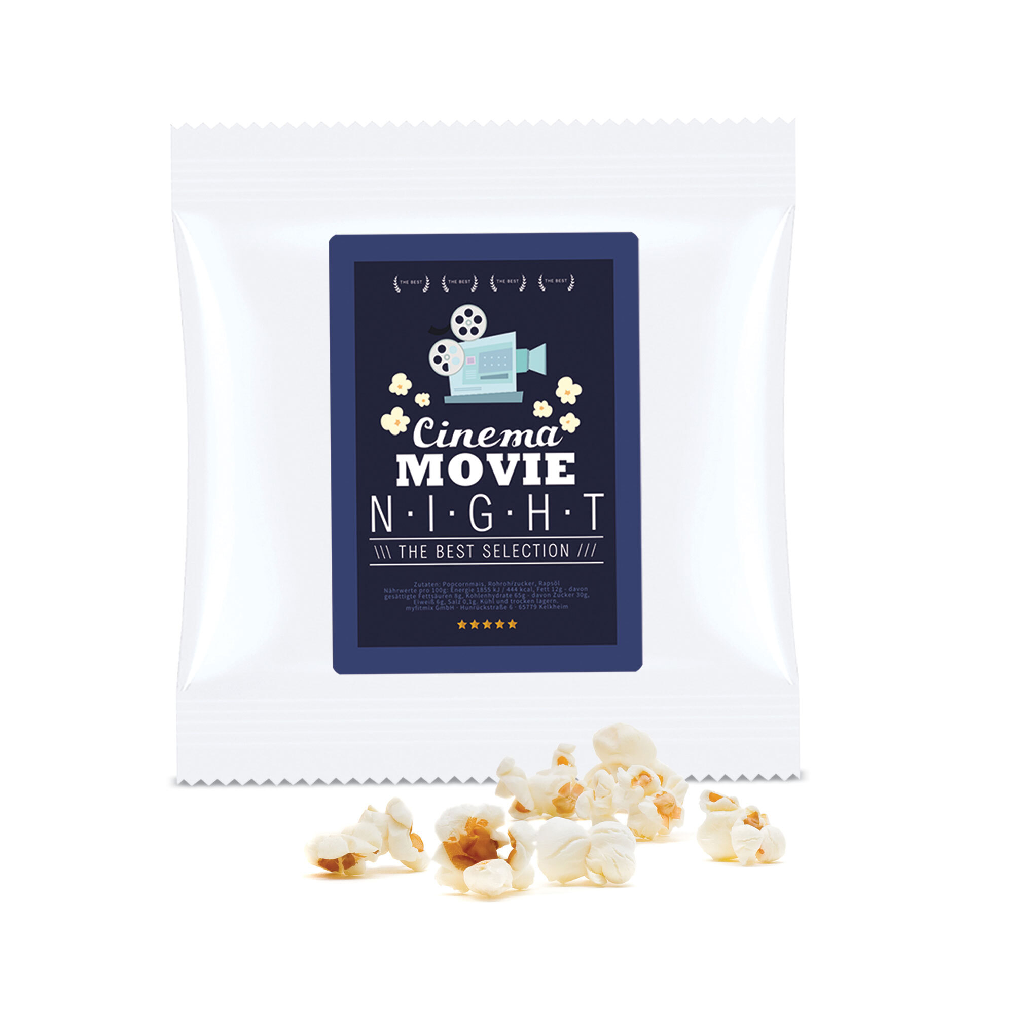 Popcorn salé en sachet 10 g 15 x 16 cm Made in Germany