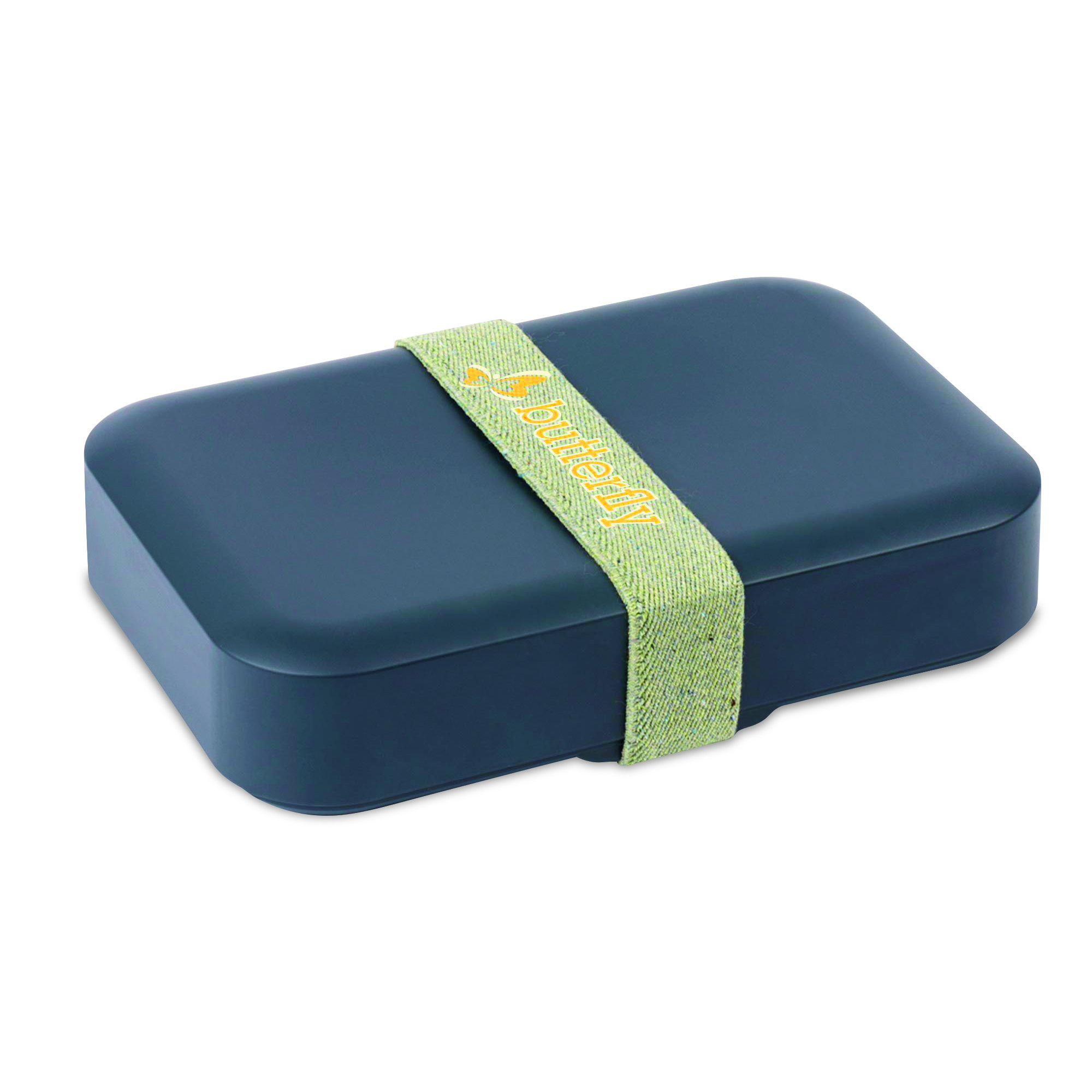 Amuse Zero Waste Lunchbox aus recyceltem Kunststoff 21 x 14 cm