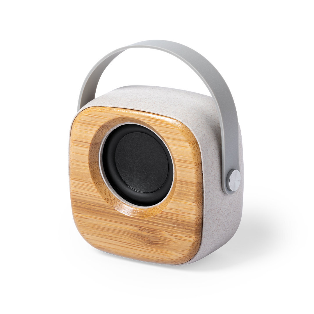 Wireless speaker Nick bioplastic/bamboo BT 5.0