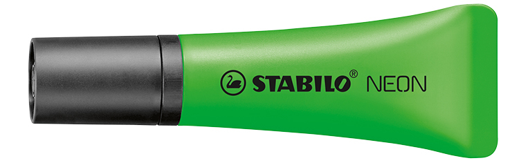 Stabilo Textmarker Neon 6 Leuchtfarben Made in Germany