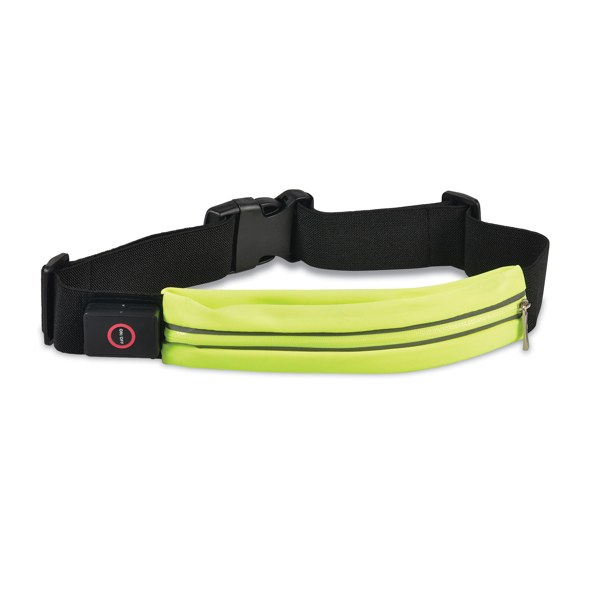 Luminous sports belt spandex/PU light with 3 functions