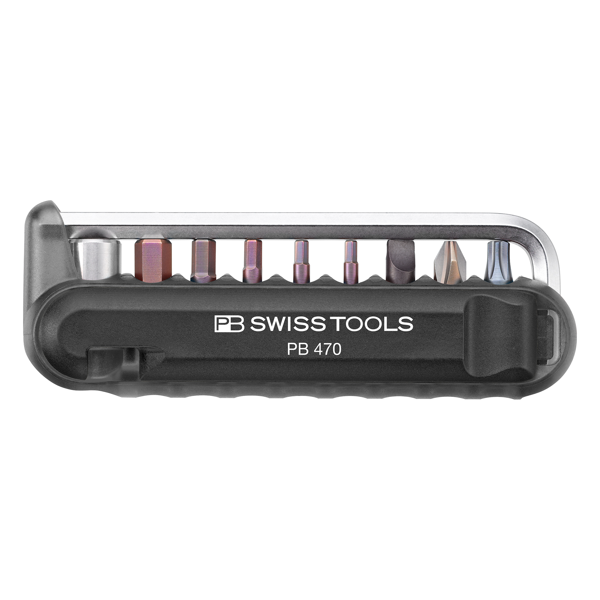 PB Swiss Tools 11-in-1 BikeTool 9 screwing tools 2 tire levers