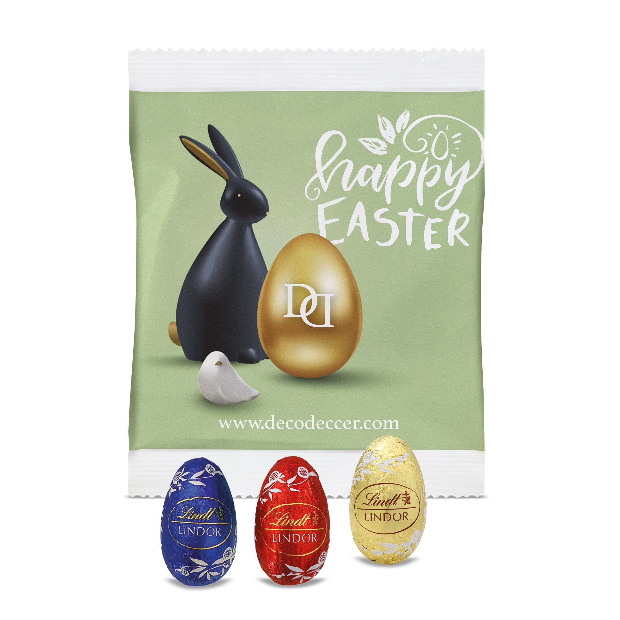Lindt Lindor 3 Mini-Eier in Papiertüte nicht sortenrein