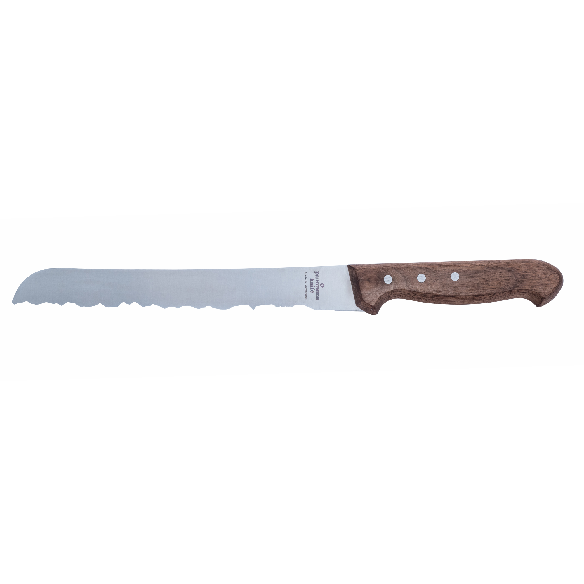 Bread knife Best of Switzerland made of surgical steel Swiss Made