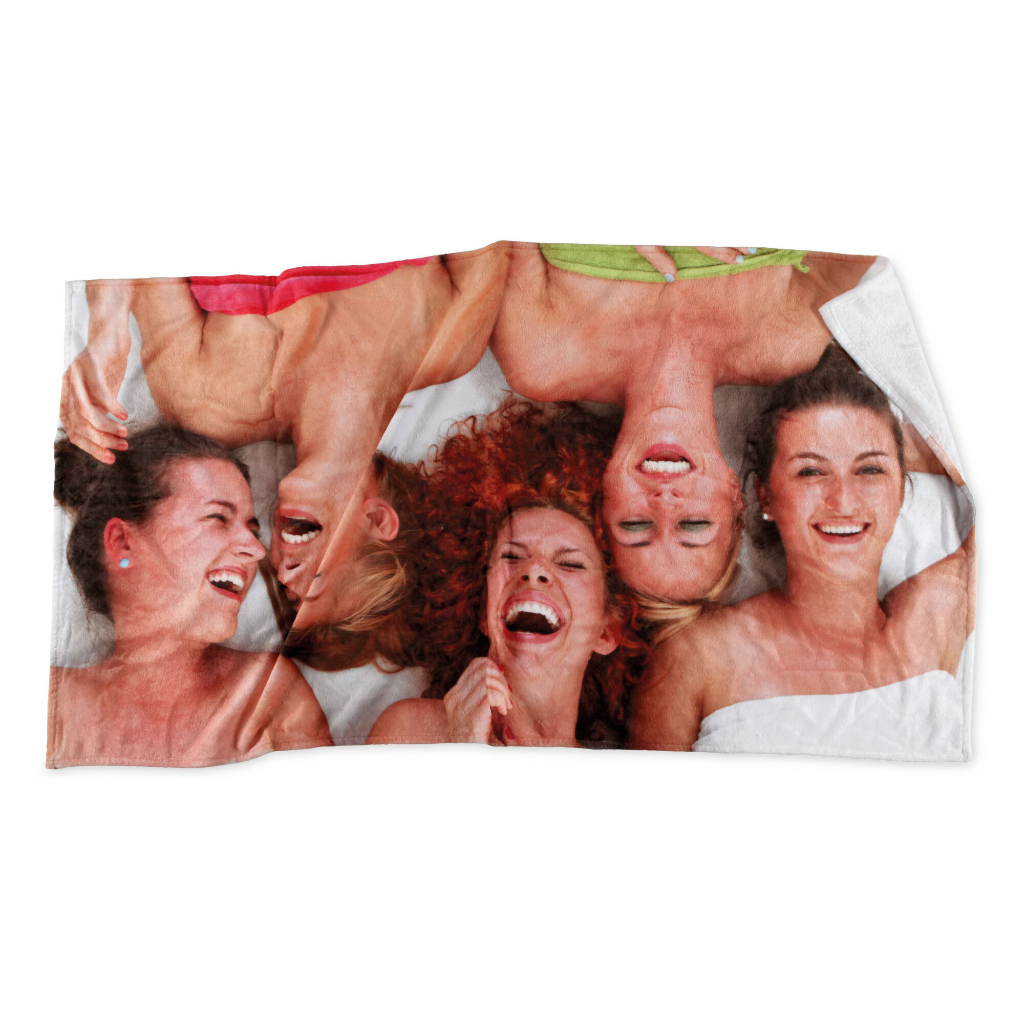 Drap de douche en velours imprimé par sublimation 70 x 140 cm 300 g/m