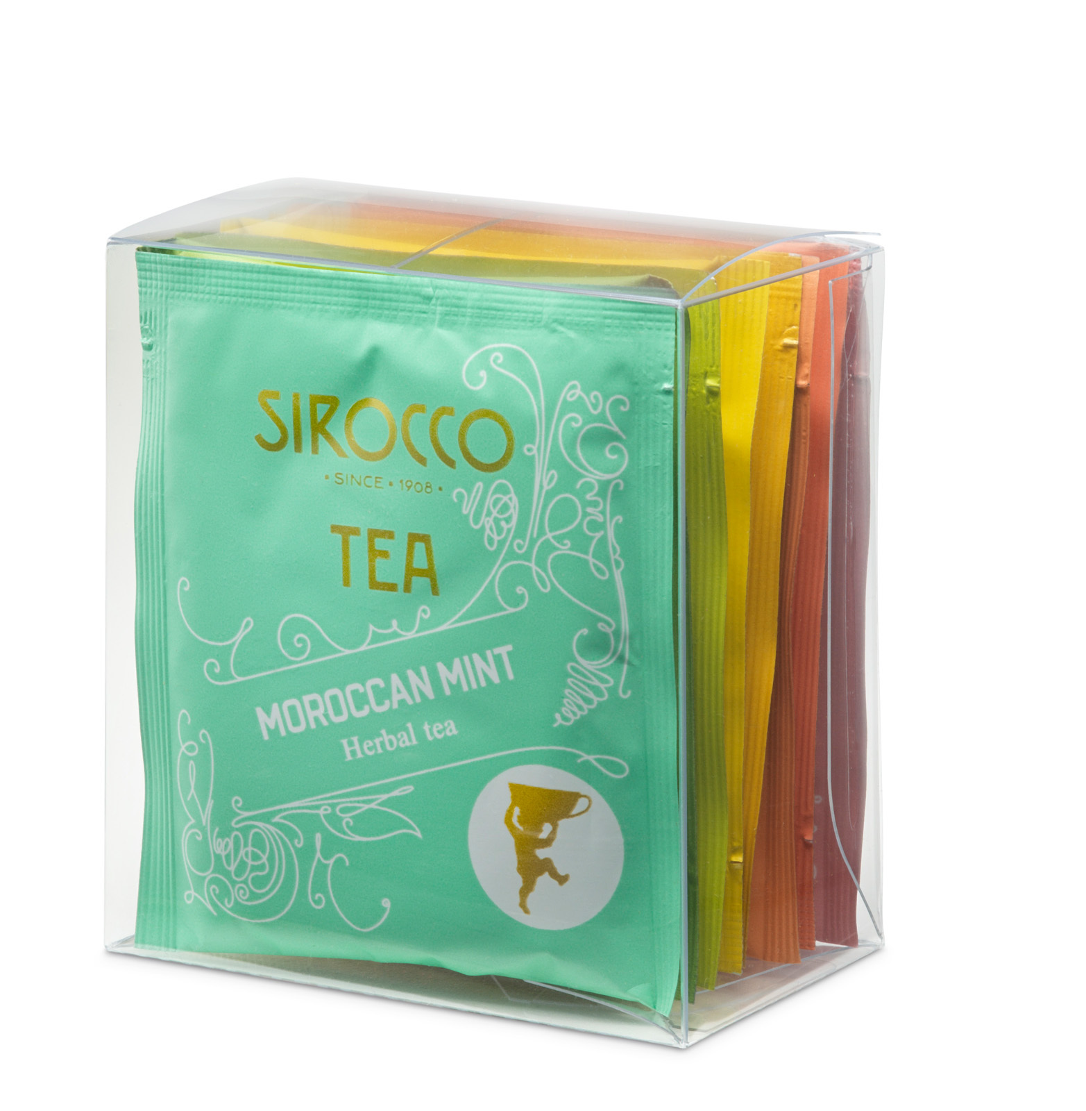 Sirocco Set de thé bio Fruit & Herbal avec 8 sachets de thé 15 g