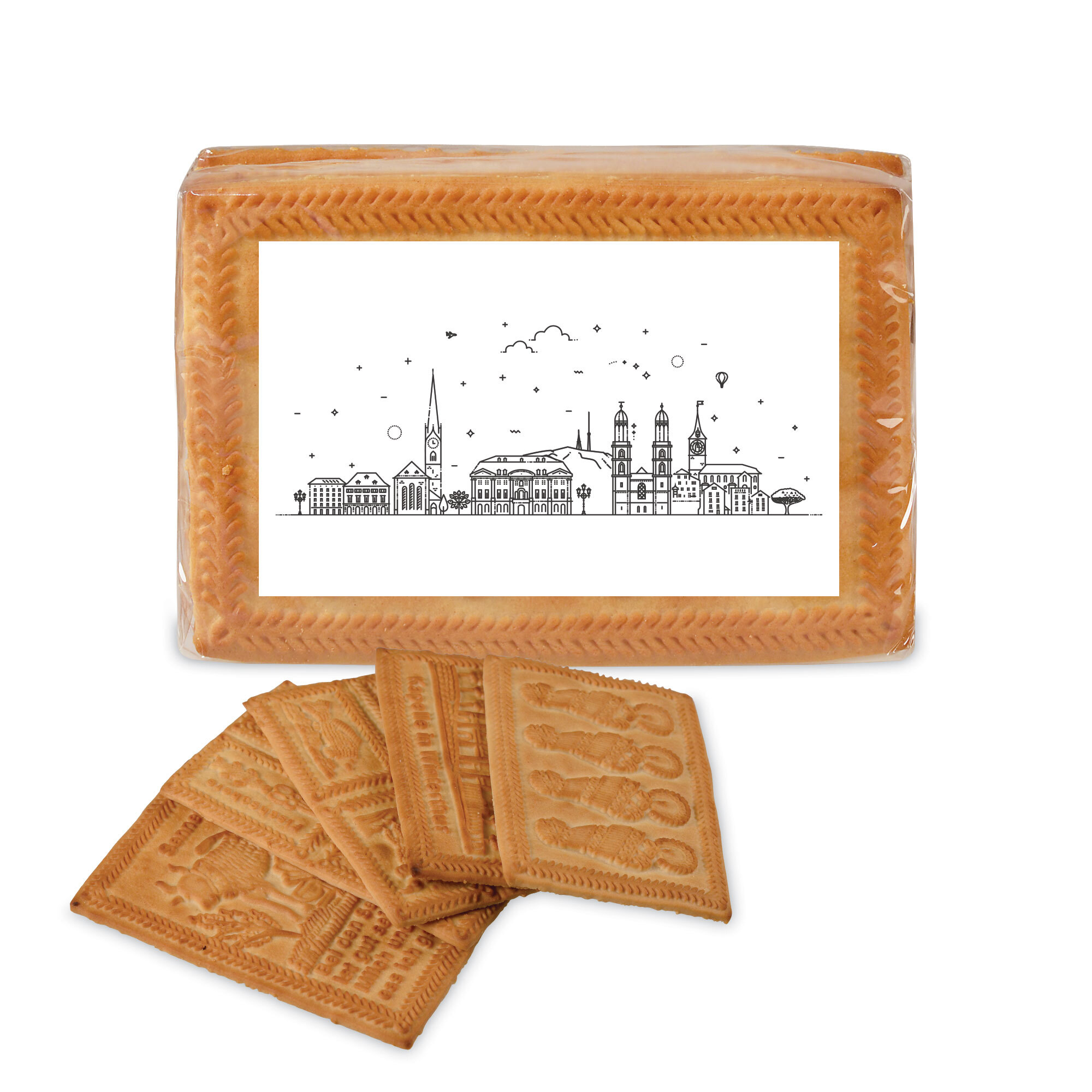 Zürcher Tirggel Contents 5 pieces 9 months shelf life 100 g