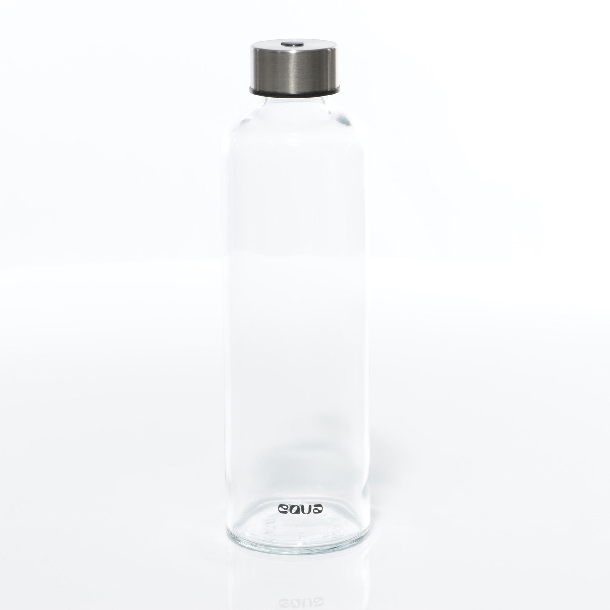 Equa Trinkflasche 0,75 l Borosilikatglas/Edelstahl Made in EU