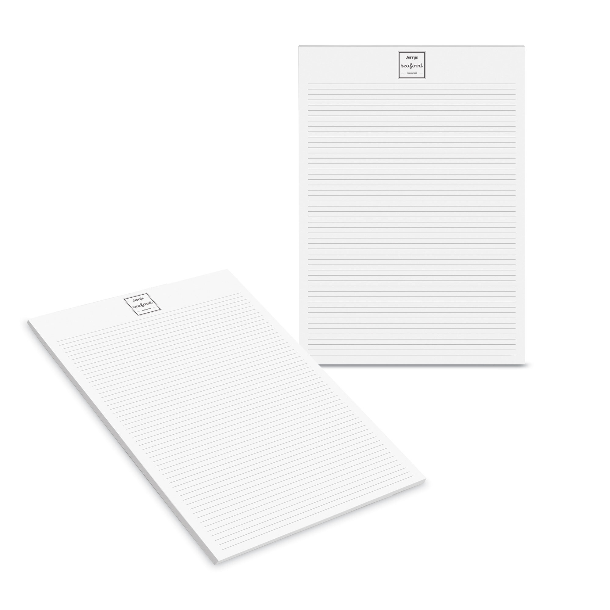 Bloc-notes A4 papier 80 g/m² 50 feuilles lignées ou quadrillées