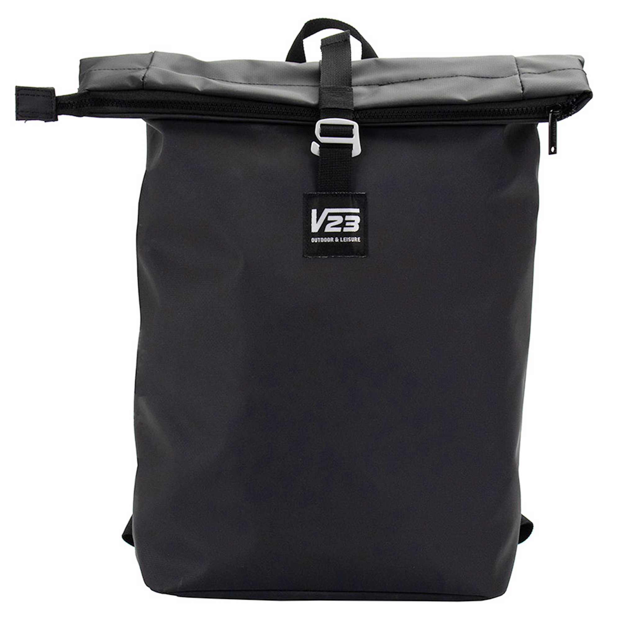 Rucksack rPET 210D 45 x 39 cm Rolltop-Verschluss 7 Farben