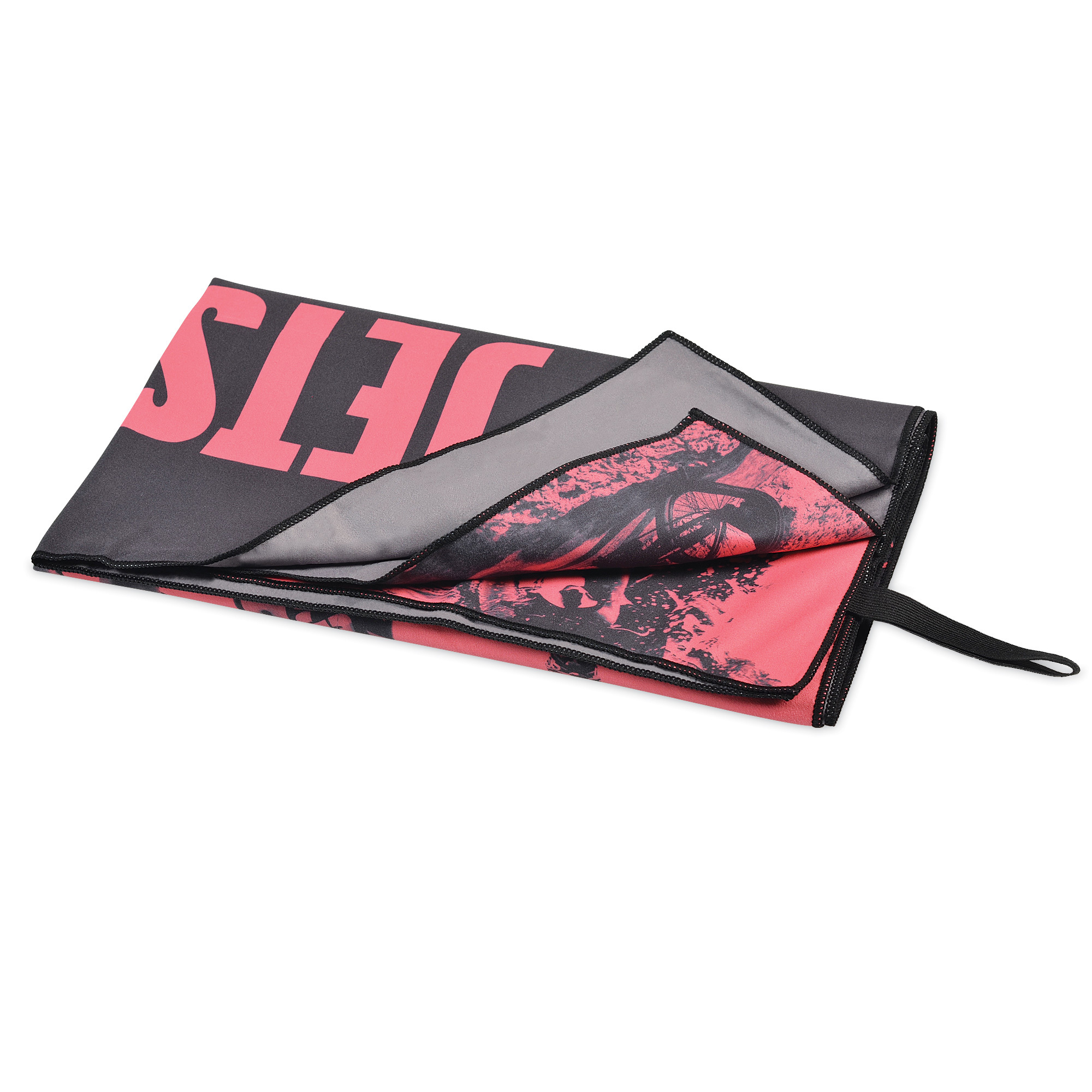 Serviette de bain en microfibre avec bande élastique 80 x 160 cm 200 g/m