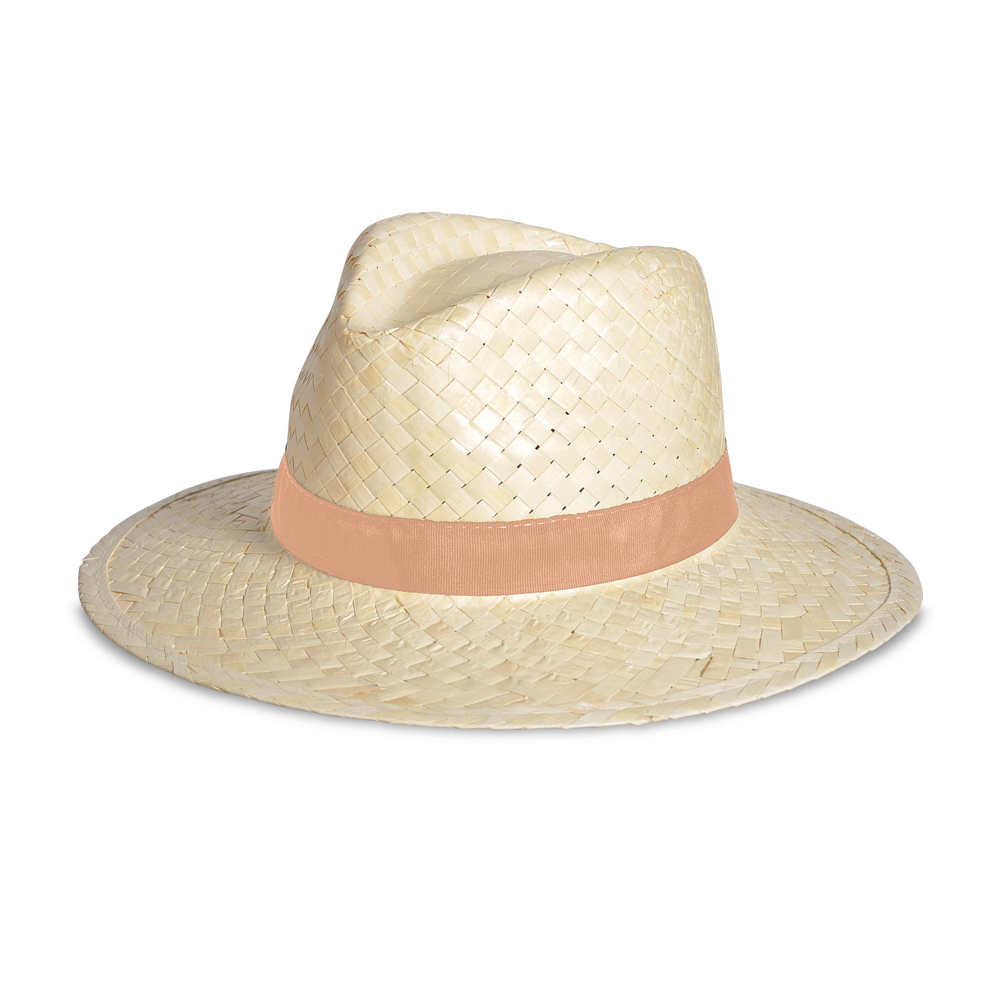 Walter straw sun hat with polyester band Made in EU