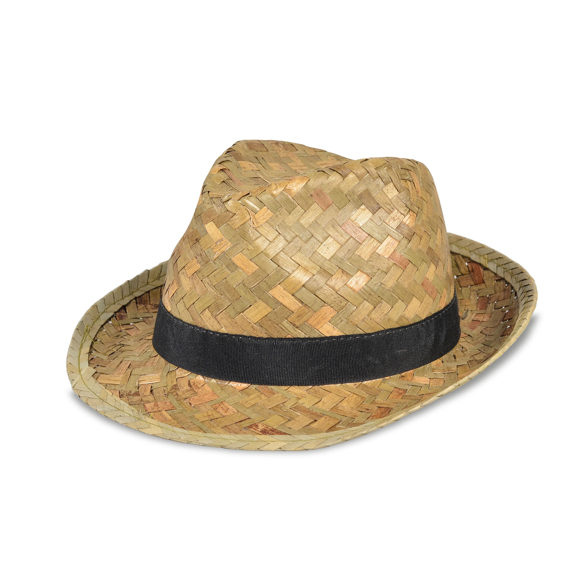 José straw sun hat with polyester band Made in EU