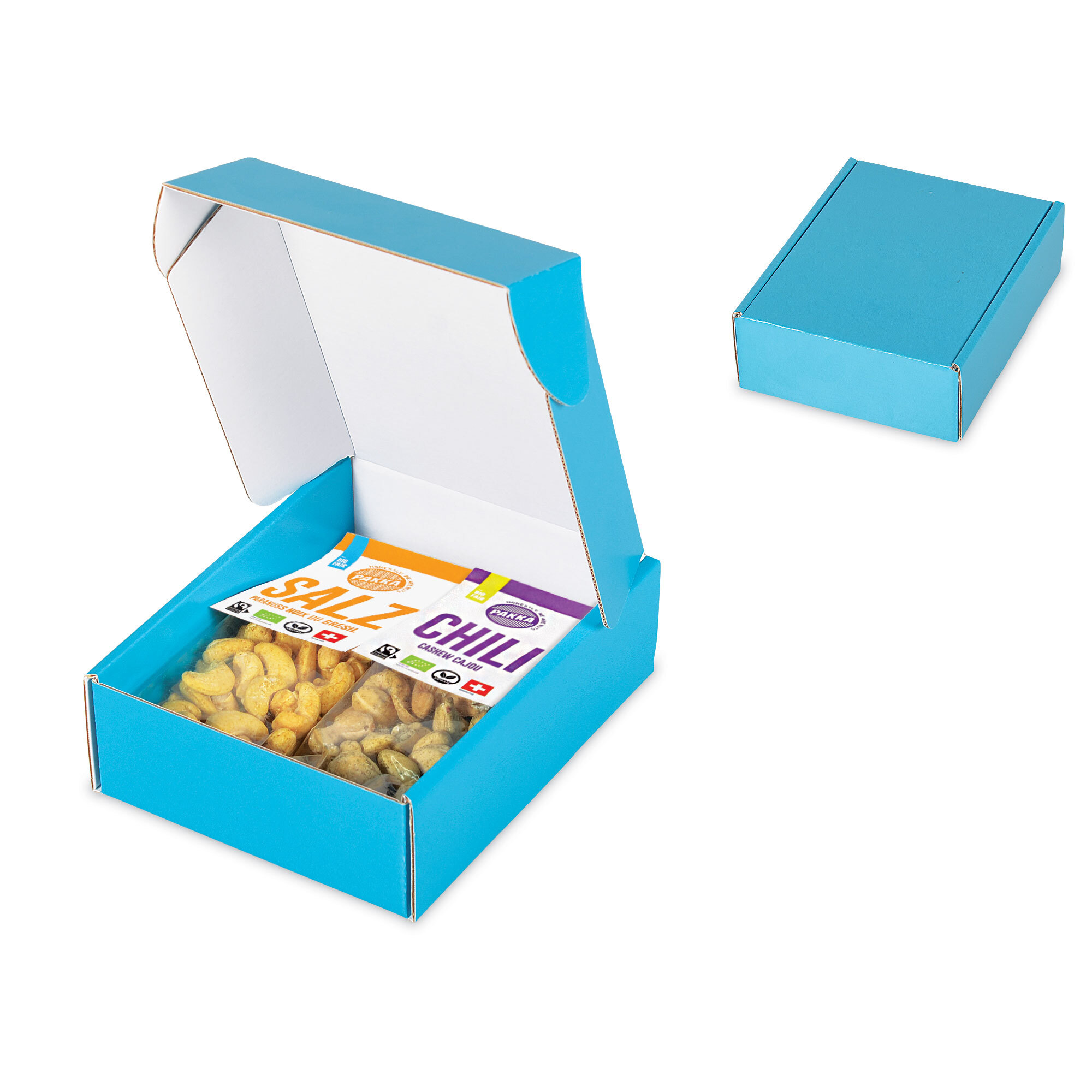 Pakka Bio Nuss-Box Schweizer Röstung 3 Monate haltbar 200 g