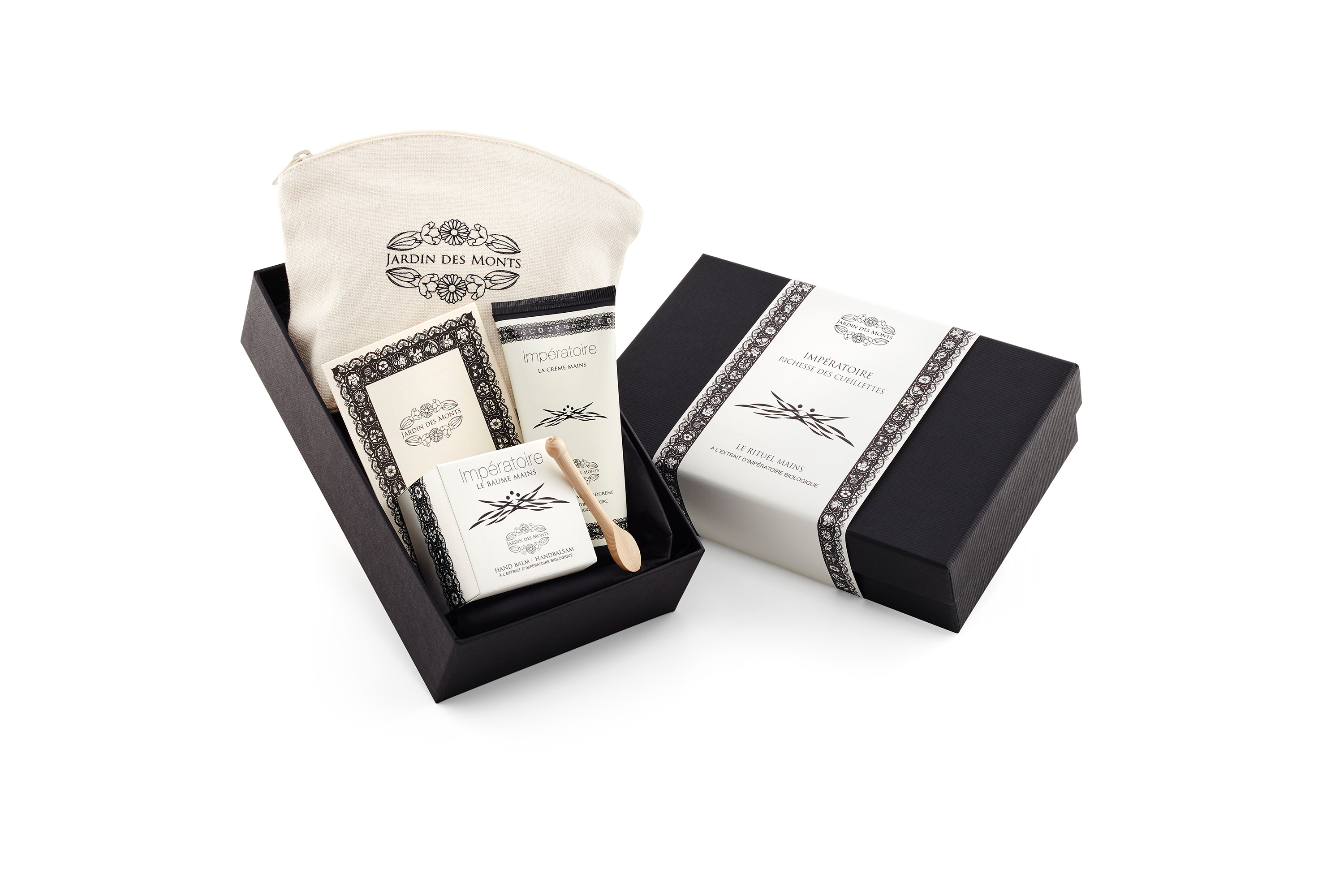 Masterwort gift set in black gift box