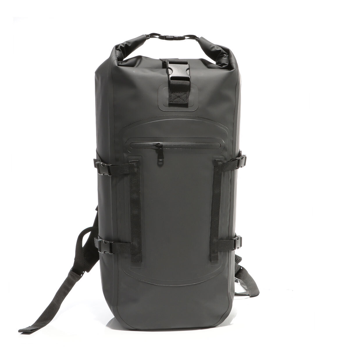 Rolltop-Rucksack aus Tarpaulin mit Tragehenkel wasserabweisend