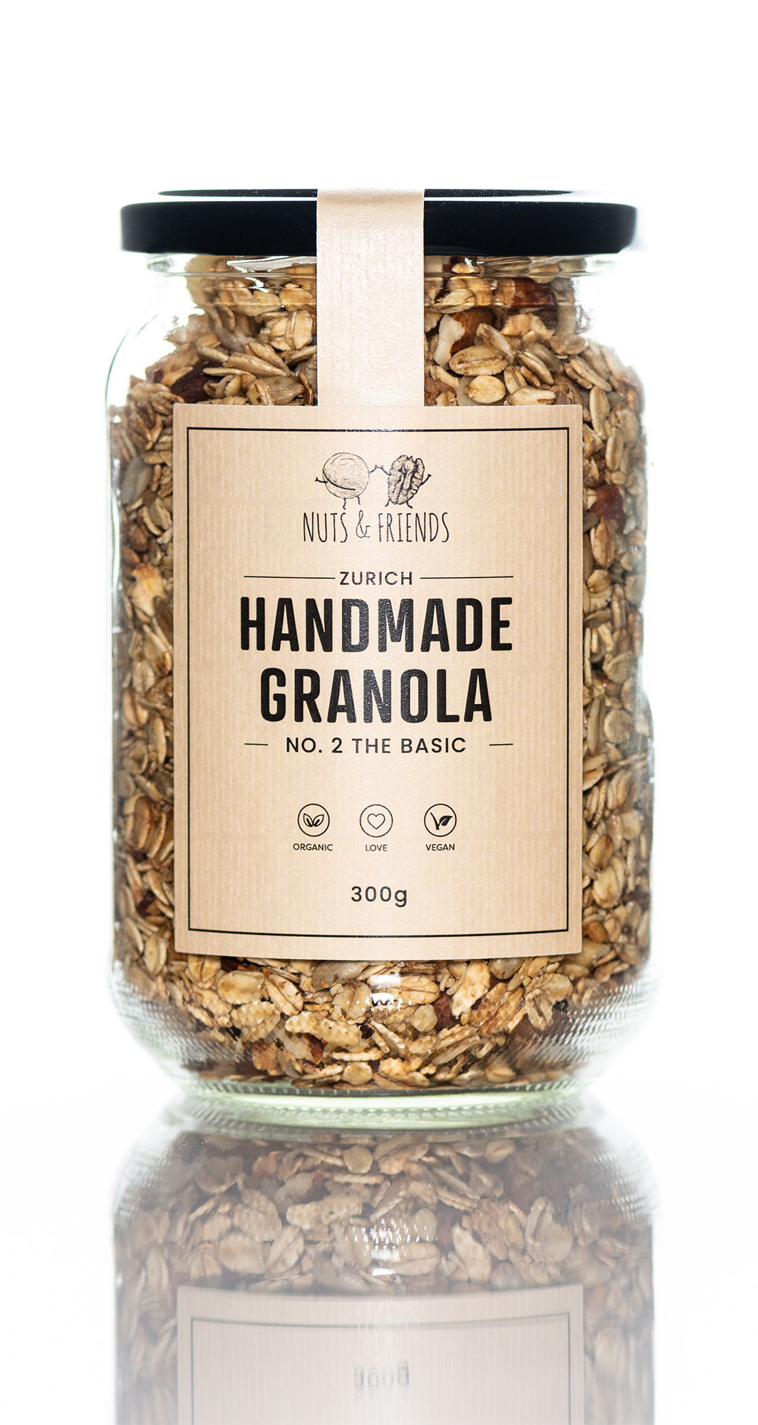 Granola bio Swiss Made en 7 saveurs, durée de conservation 5 mois 300 g
