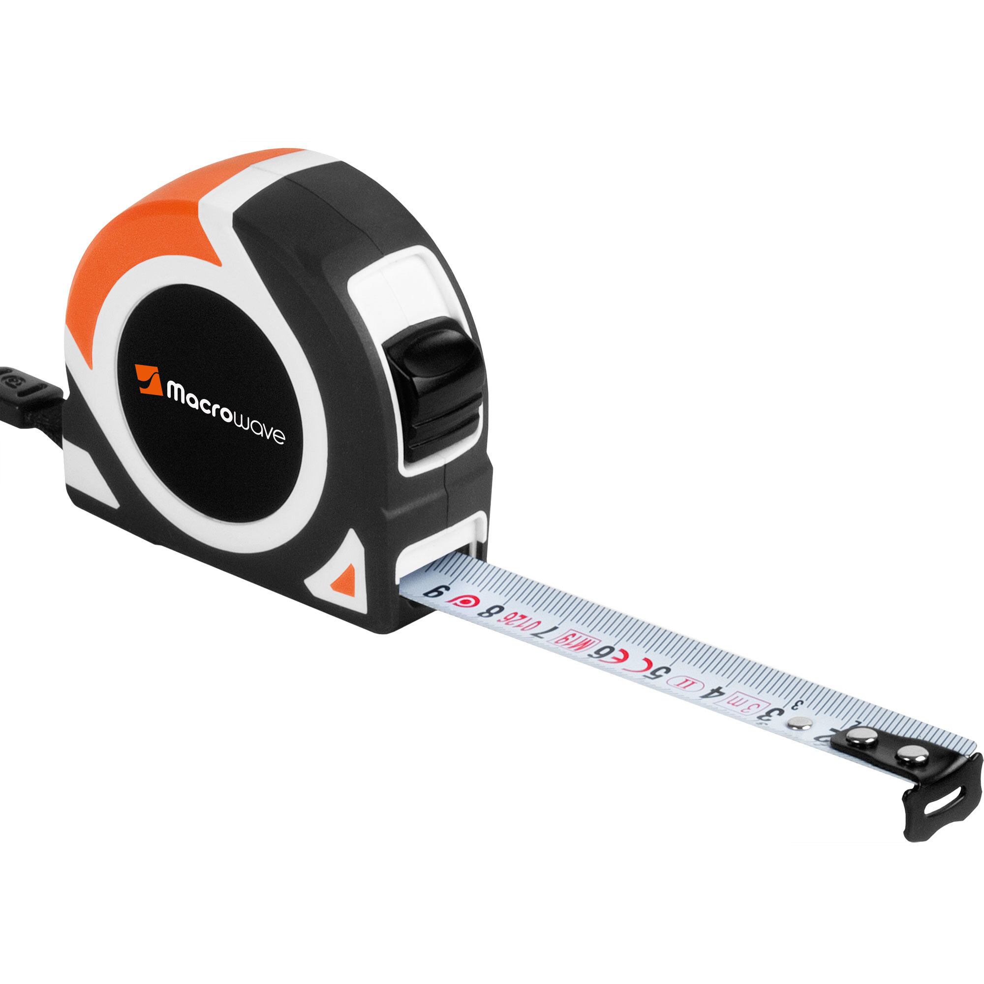 Rollmassband 3 Meter mit Gürtelclip und Bandrücklauf